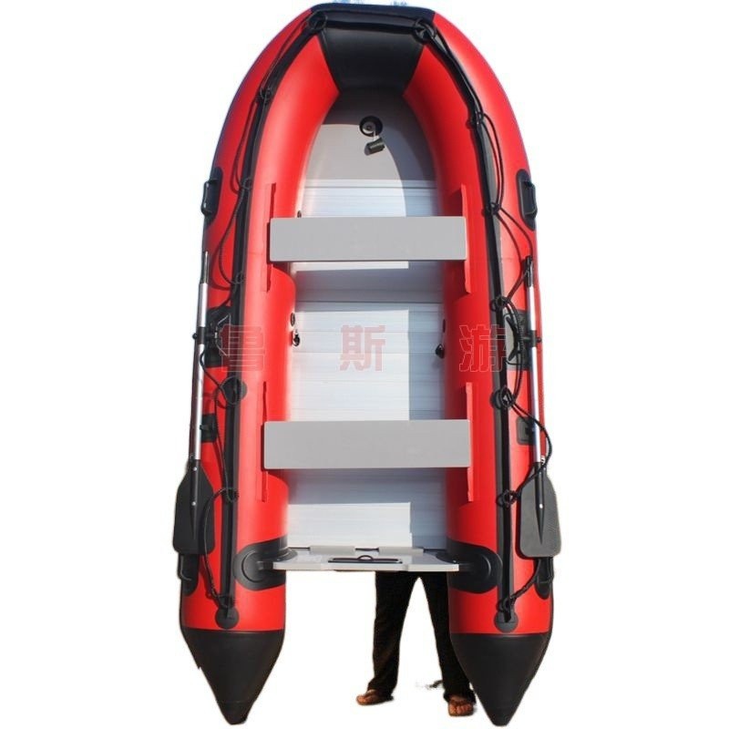 Inflatable Boat Rubber Boat Thickened Kayak Wear-resistant Assault Boat Fishing Boat Hovercraft 2-3 People Kayak