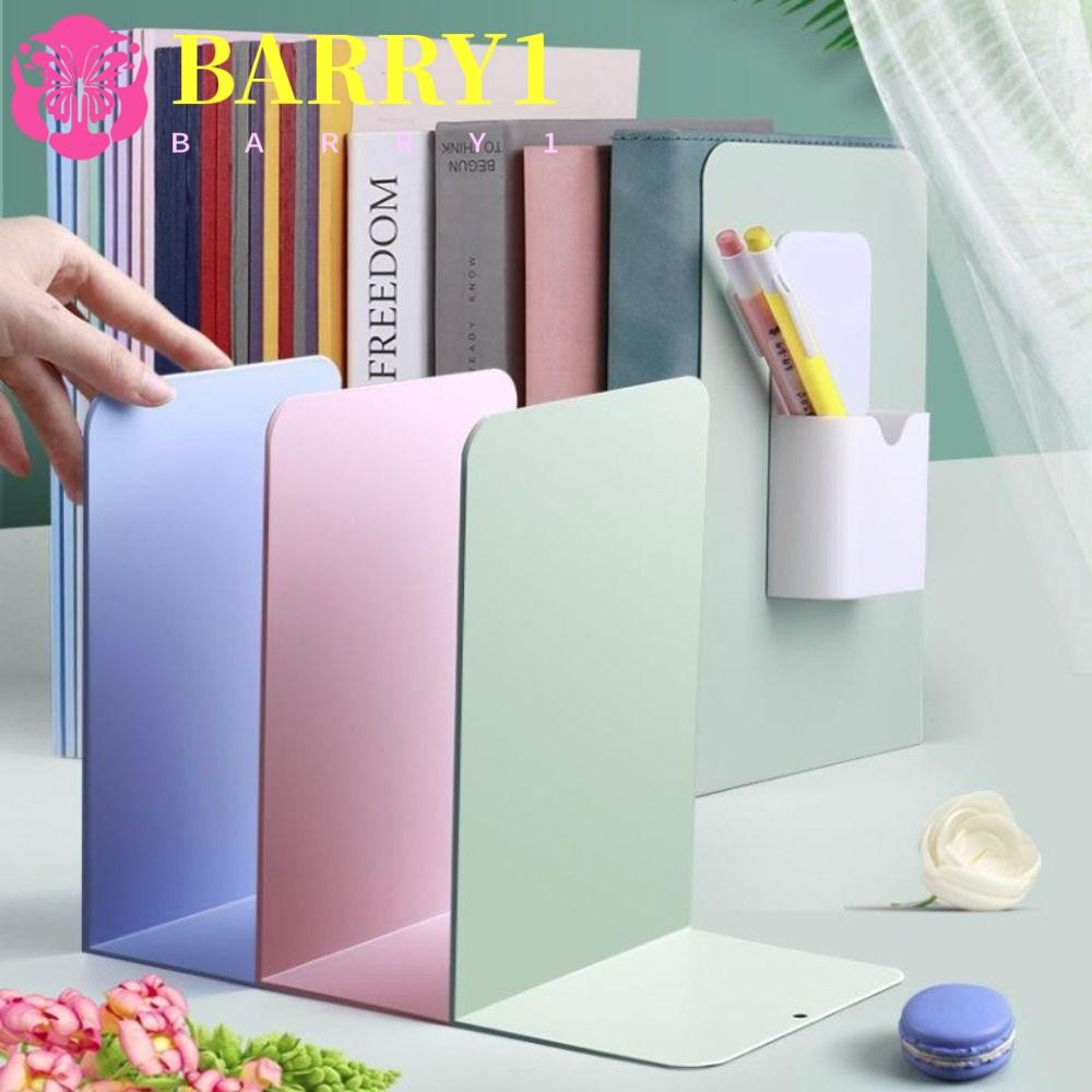 BARRY1 Desk Bookends, INS L-shaped Book Stand, Book Holder Simple ...