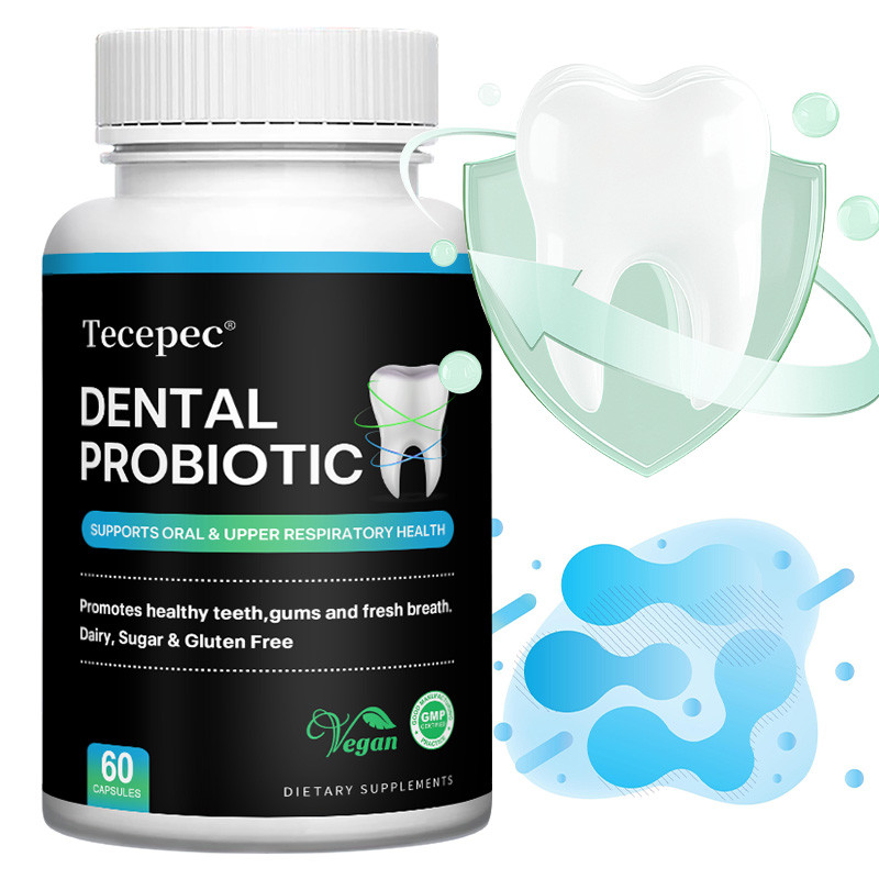 Tecepec Dental Probiotic Supplements, Supports Healthy Teeth and Gums ...