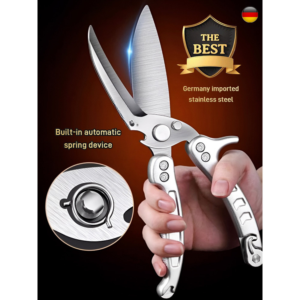 【Clearance Sale】Home Kitchen Scissors Multifunction Scissors Stainless ...