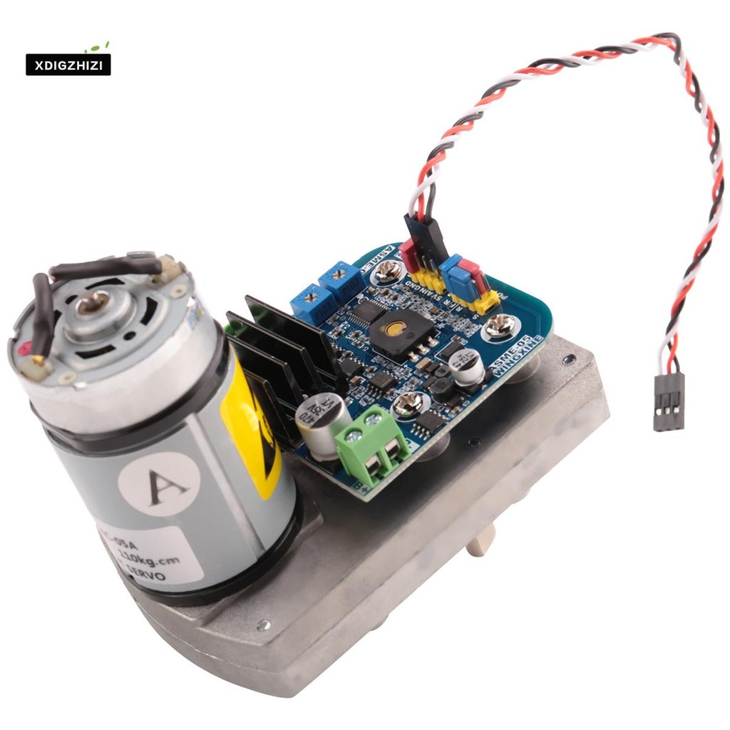ASMC-04A Super Torque Digital Servo DC12V-24V 300°MAX Model Airplane ...