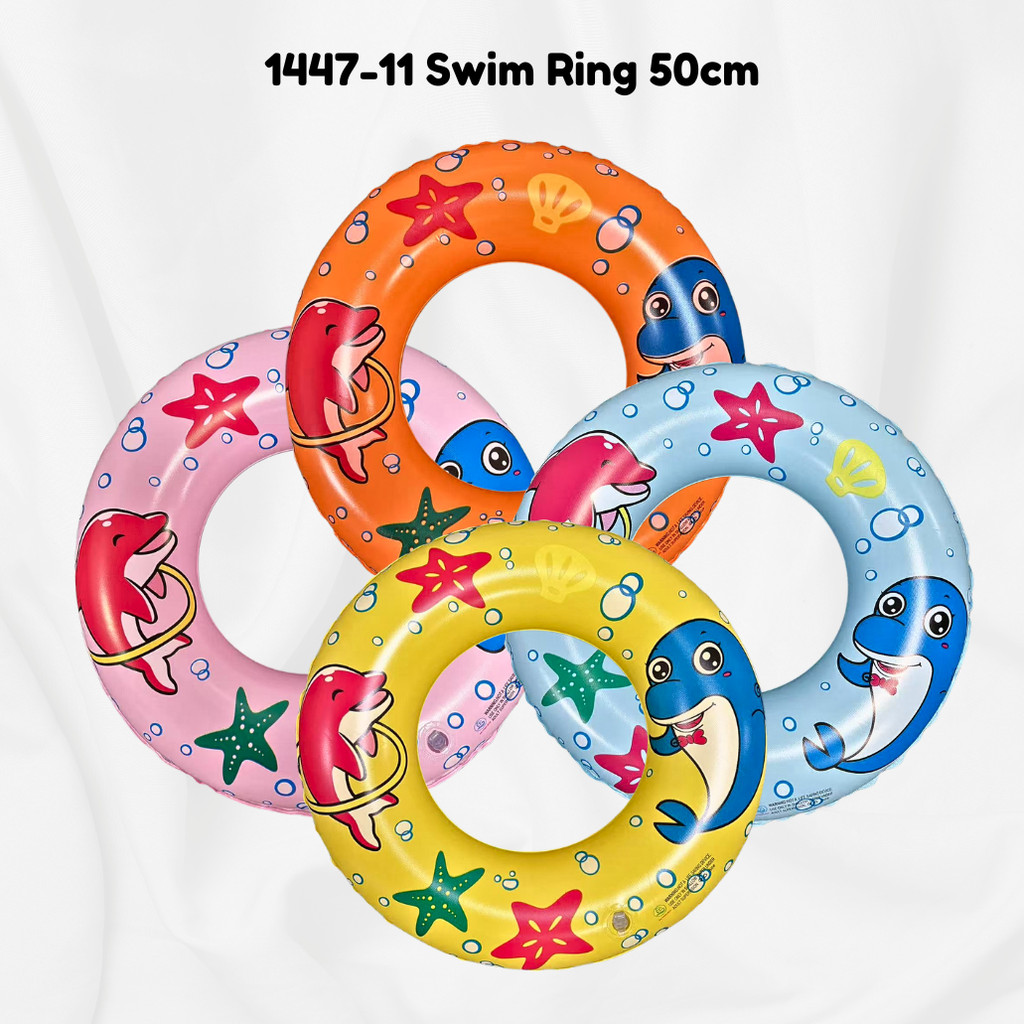 Inflatable Swim Ring Floaters (1447-11 50cm) | Shopee Malaysia