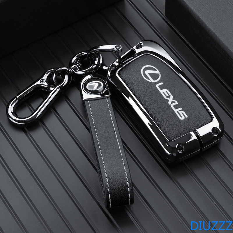 Metal Car Key Case Cover Fob Shell for Lexus NX IS RX ES GX LX LS UX GS ...
