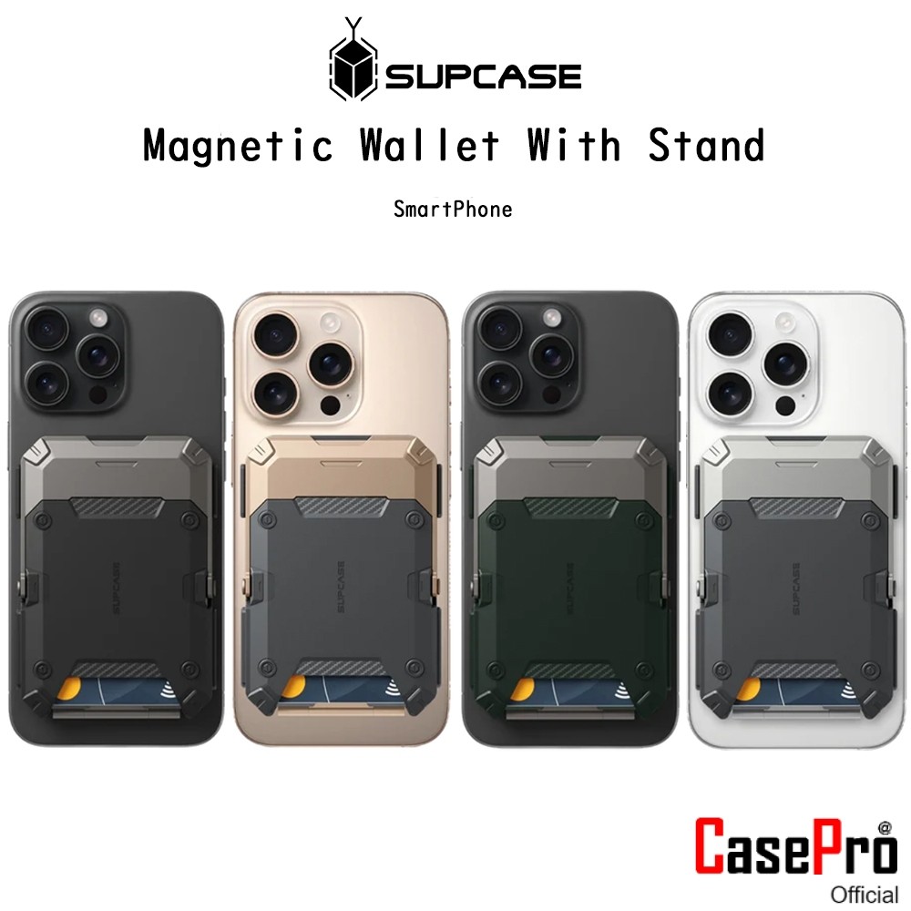 SUPCASE Magnetic Wallet With Stand A With Premium Grade Card Holder For ...