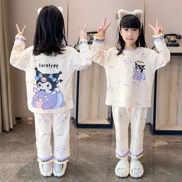 kuromi pyjamas baju kuromi budak perempuan baju kuromi Kuromi Children ...
