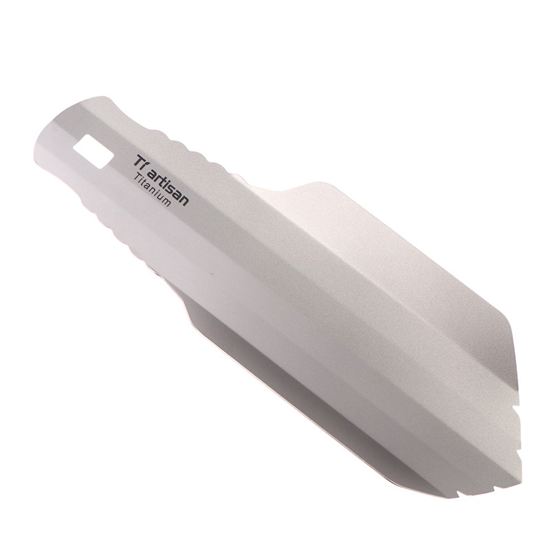 wayfarer> Pure Titanium Ultralight Backpacking Potty Trowel Outdoor