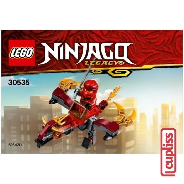 Lego Original Polybag 30535 Ninjago Fire Flight Dragon Legacy Cupliss ...