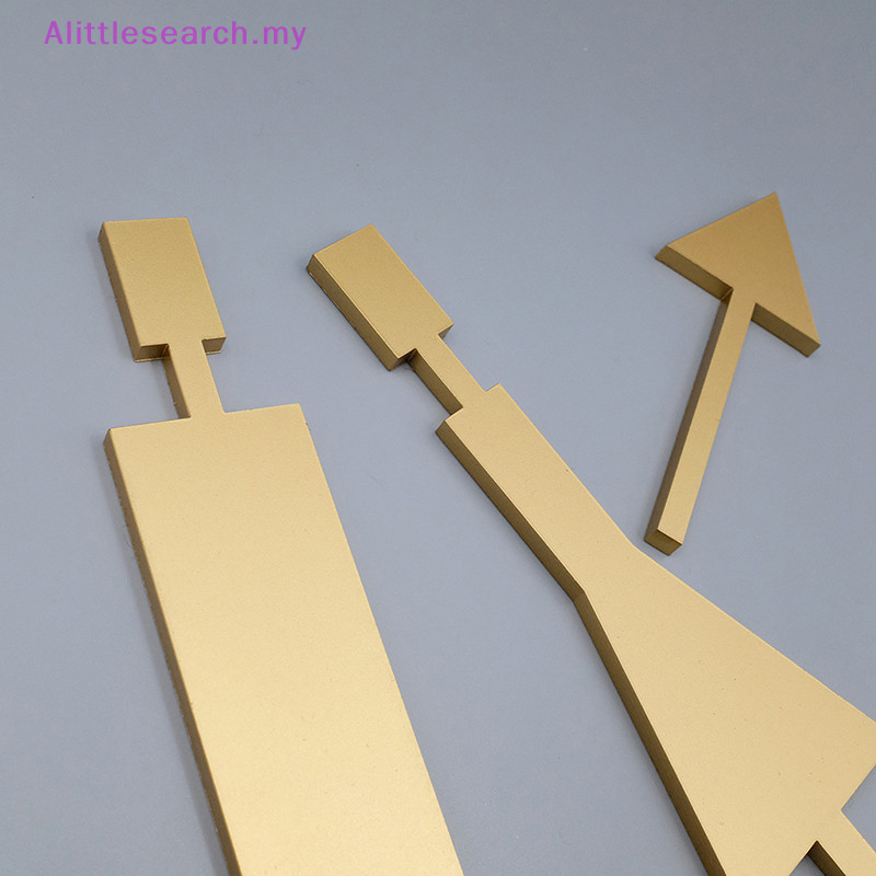 Alittlesearch 3d Creative Personality Bathroom Door Nameplate Male And ...