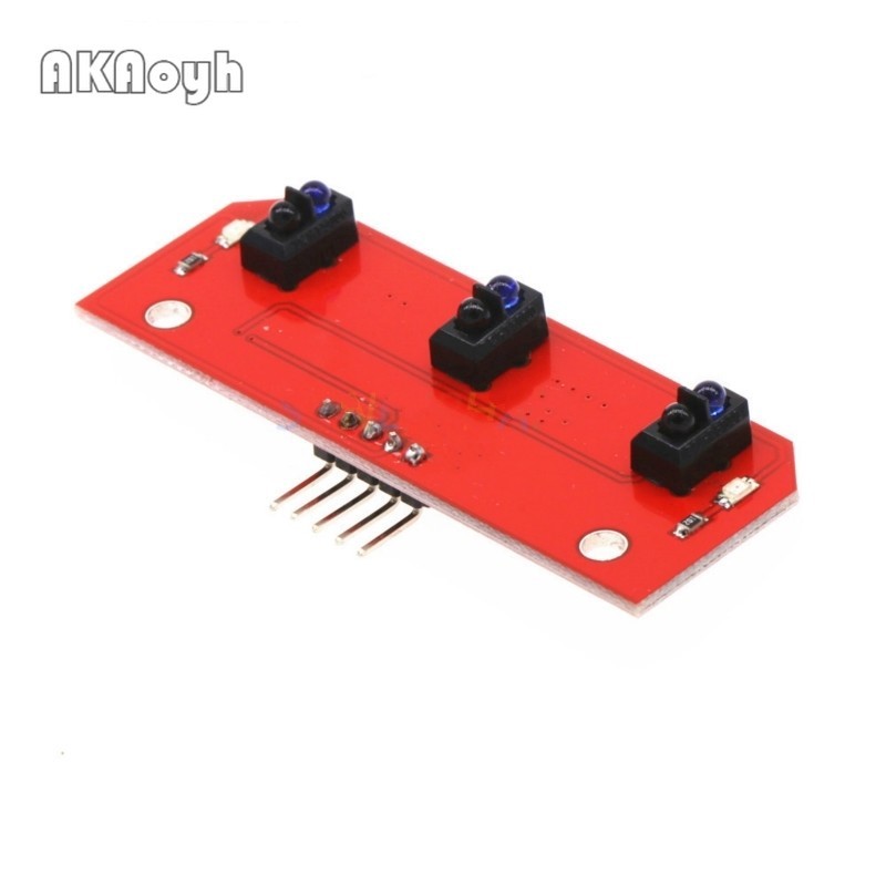 5V 3 Channel Infrared Line Track Tracking Tracker Sensor Module ...