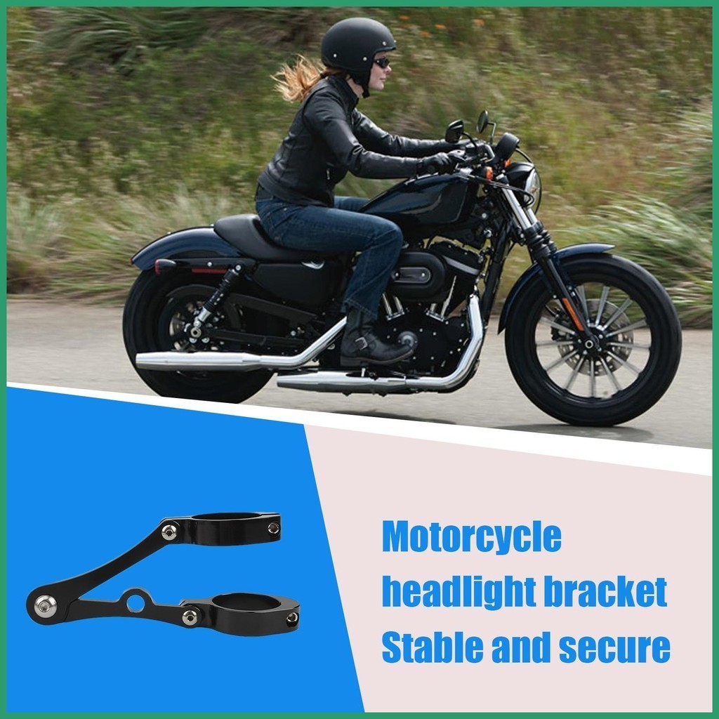 Motorcycle Headlight Mounting Bracket 39mm-41mm Fork Head Lamp Holder ...