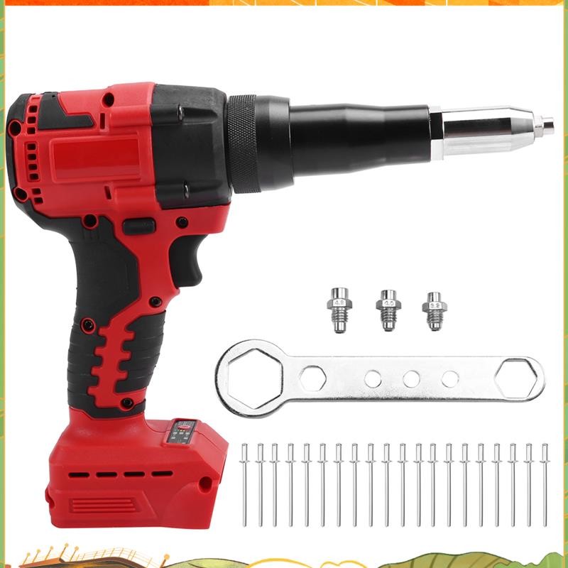 Cordless Rivet Brushless 4.8mm Rivet Nut Automatic Riveting Tool for ...
