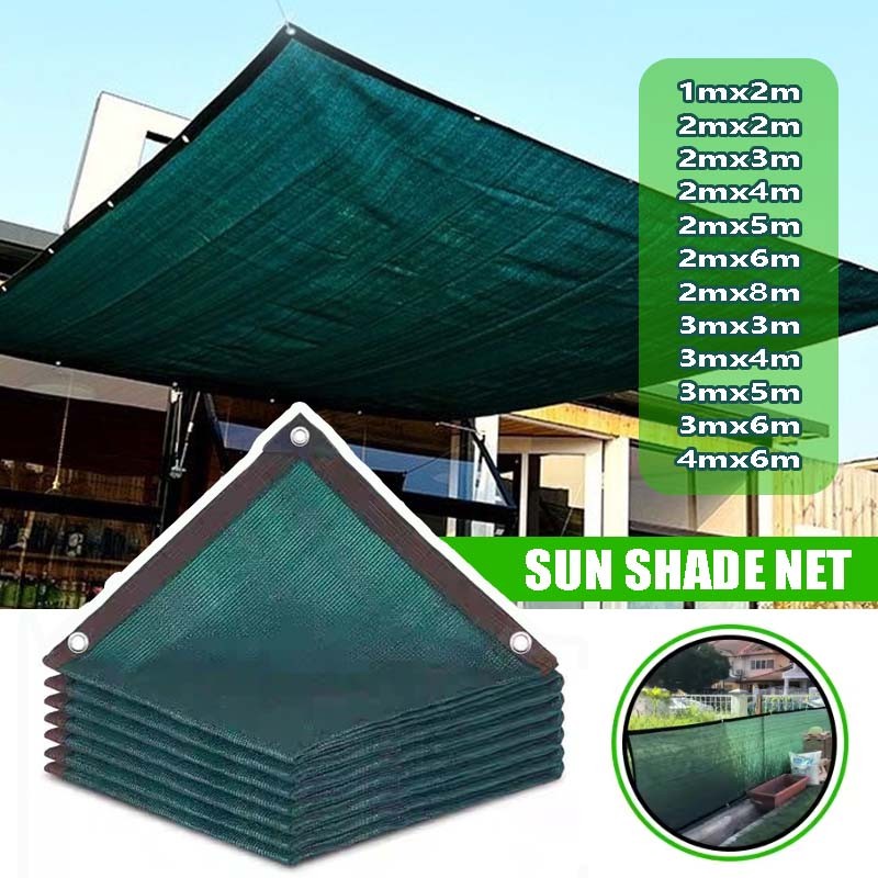 Sun Shade Net Anti-UV Awning Sunblock Shade Sail Canopy Smart Weather ...