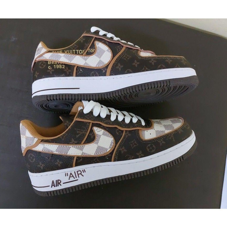 LOUIS VUITTON X NIKE AIR FORCE 1 LOW LIMITED EDITION AF1 LV 1 sneakers ...