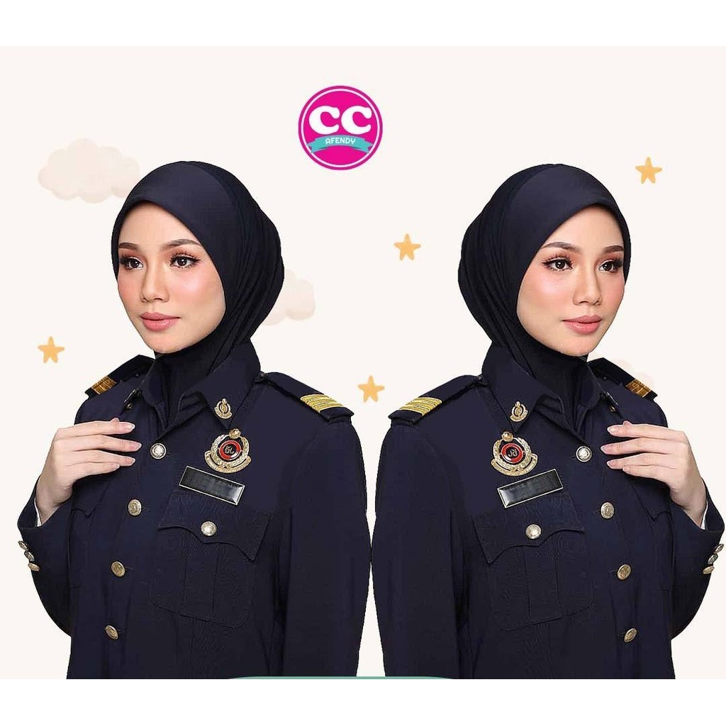 TUDUNG POLIS BIRU GELAP awning scuba span / fullscuba / uniform ...