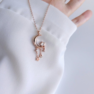 Moon And Star Necklace | Shopee Malaysia