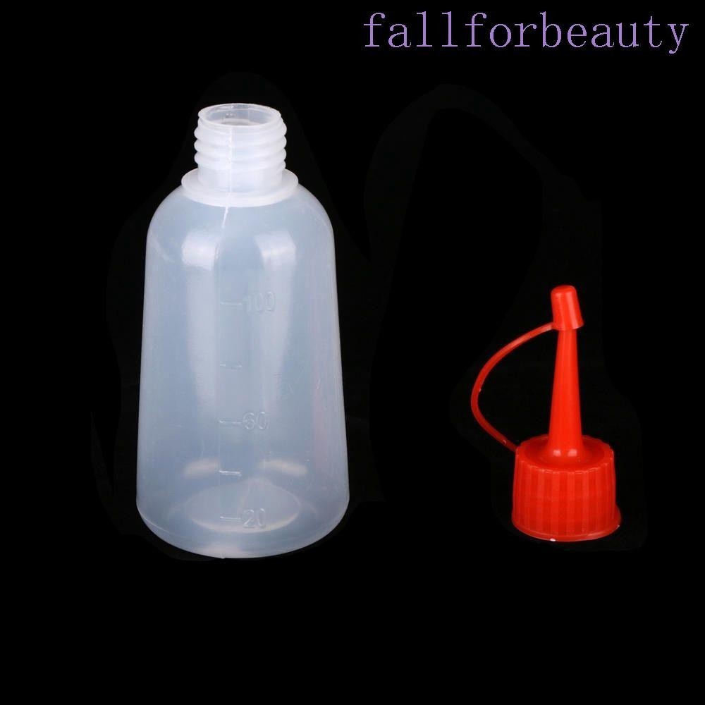 Fallforbeauty Squeeze Bottle Plastic Clear Condiment Supplies Hotel 