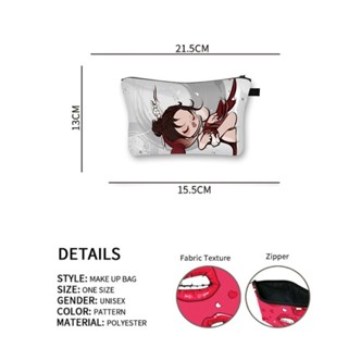 AURORY Makeup Bag, Breathable Storage Bags Cosmetic Bag, Cute Small ...