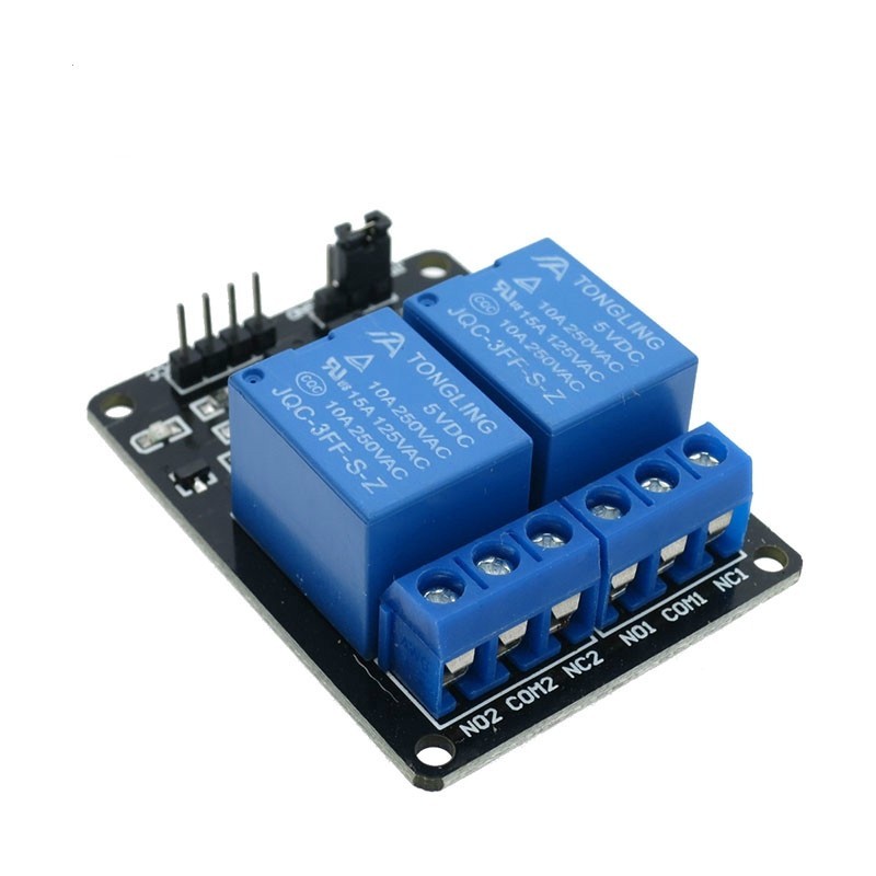 5V 2 Channel Relay Module relay expansion board with Optocoupler Relay ...