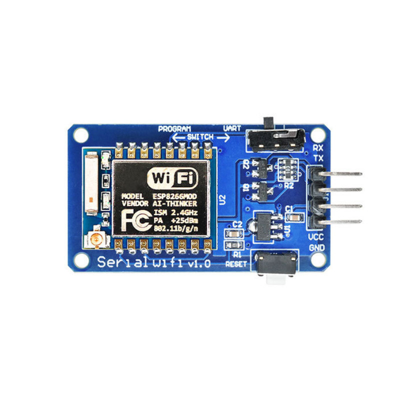 ESP8266 ESP-07 ESP07 Serial Transceiver Board Module 3.3V 5V 8N1 TTL ...