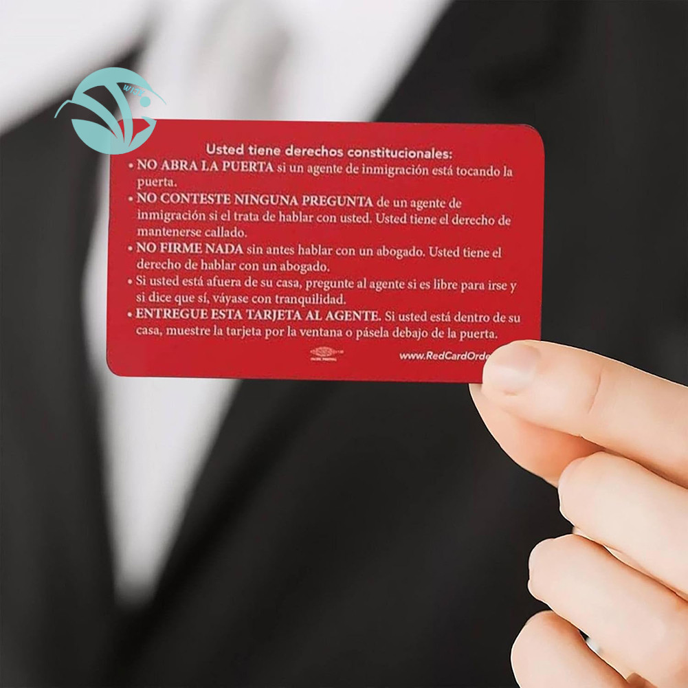 Know Your Rights Cards Immigrant Student/Family Resources Guide Cards ...