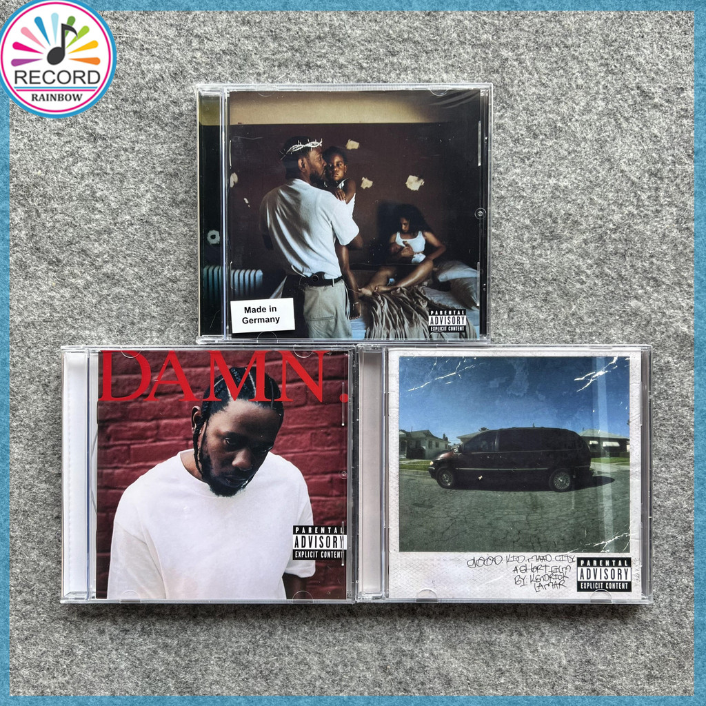 Kendrick Lamar Mr. Morale & The Big Steppers, Good Kid, M.A.A.D City 2CD, DAMN. 3 Albums Set
