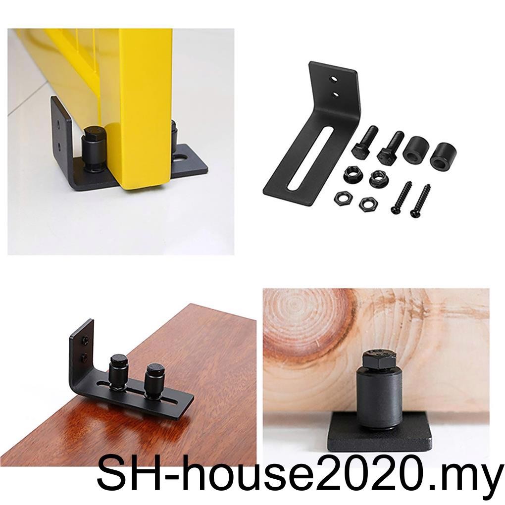 Adjustable Carbon Steel Floor Guide Sliding Track Door Fittings Sliding ...