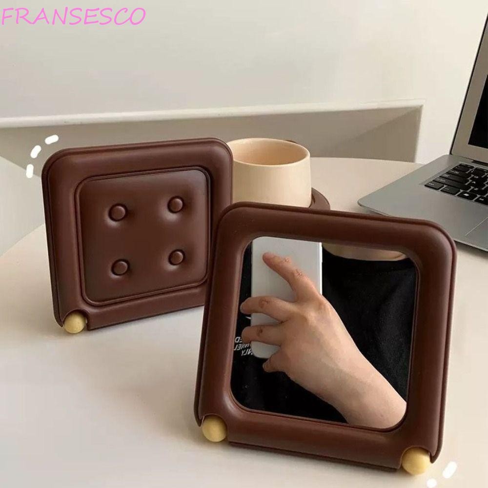 FRANCESCO Chocolates Shaped Mirror, Cute Detachable Desktop Makeup ...