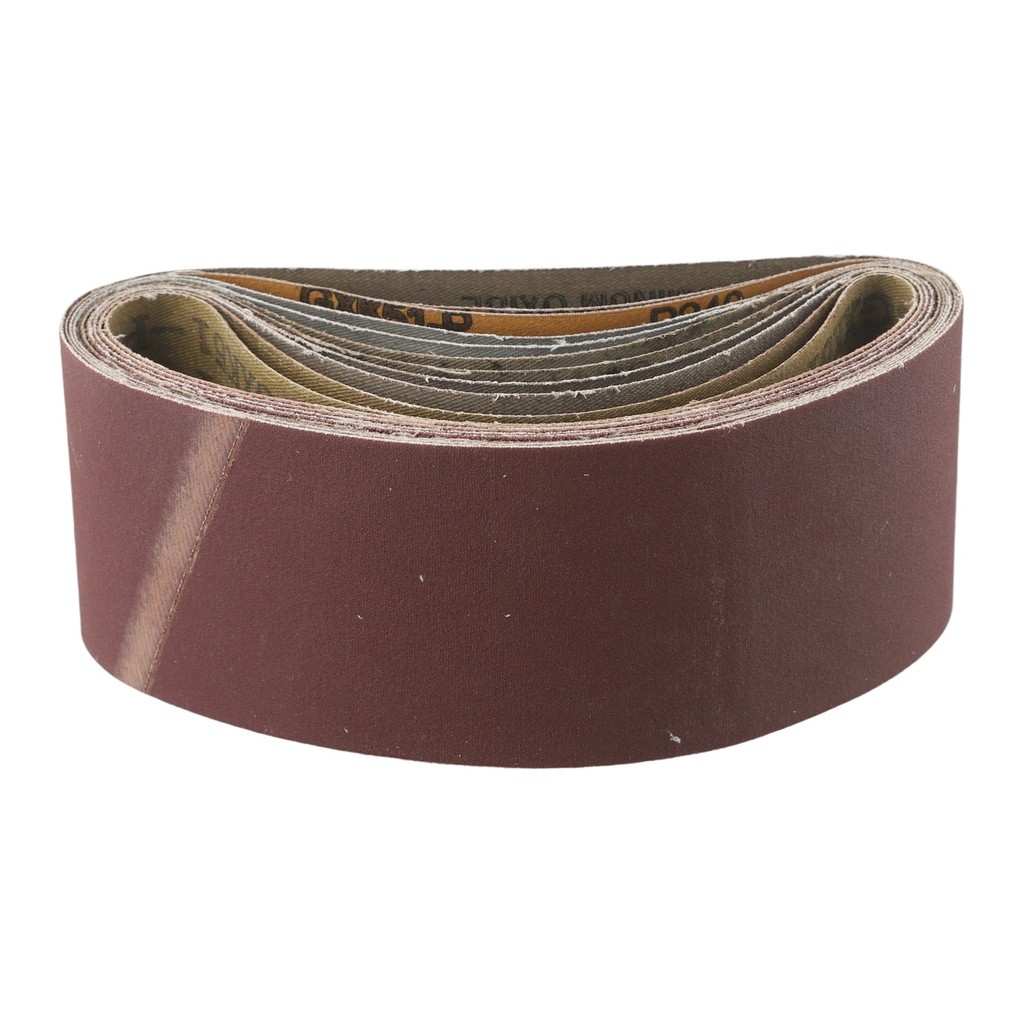 thumbnail image 2 of Aluminum Oxide Sanding Belts 75x457mm Set Of 5 For Various Applications | Malaysia 2 of 11