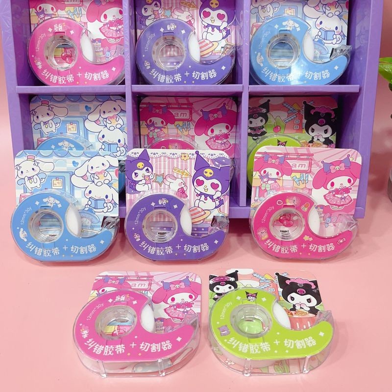 2025 Sanrio Mymelody Kuromi Cinnamoroll Writable Clear Adhesive Tape ...