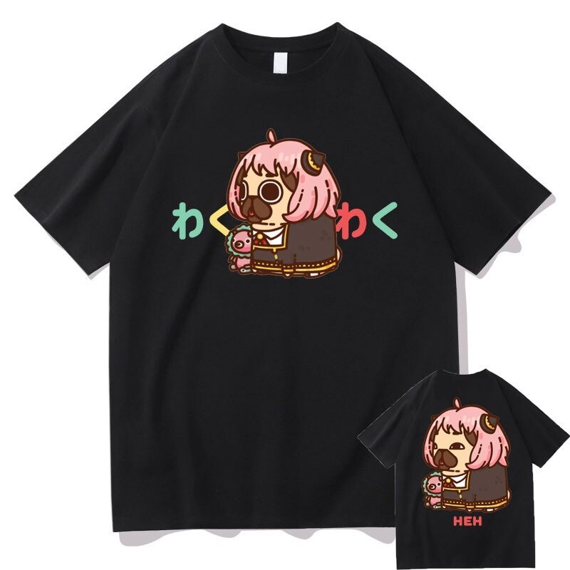 Spy X Family T-Shirt – Offizielles Merch Mit Loid, Yor Und Anya Forger, 100% Baumwolle, Unisex