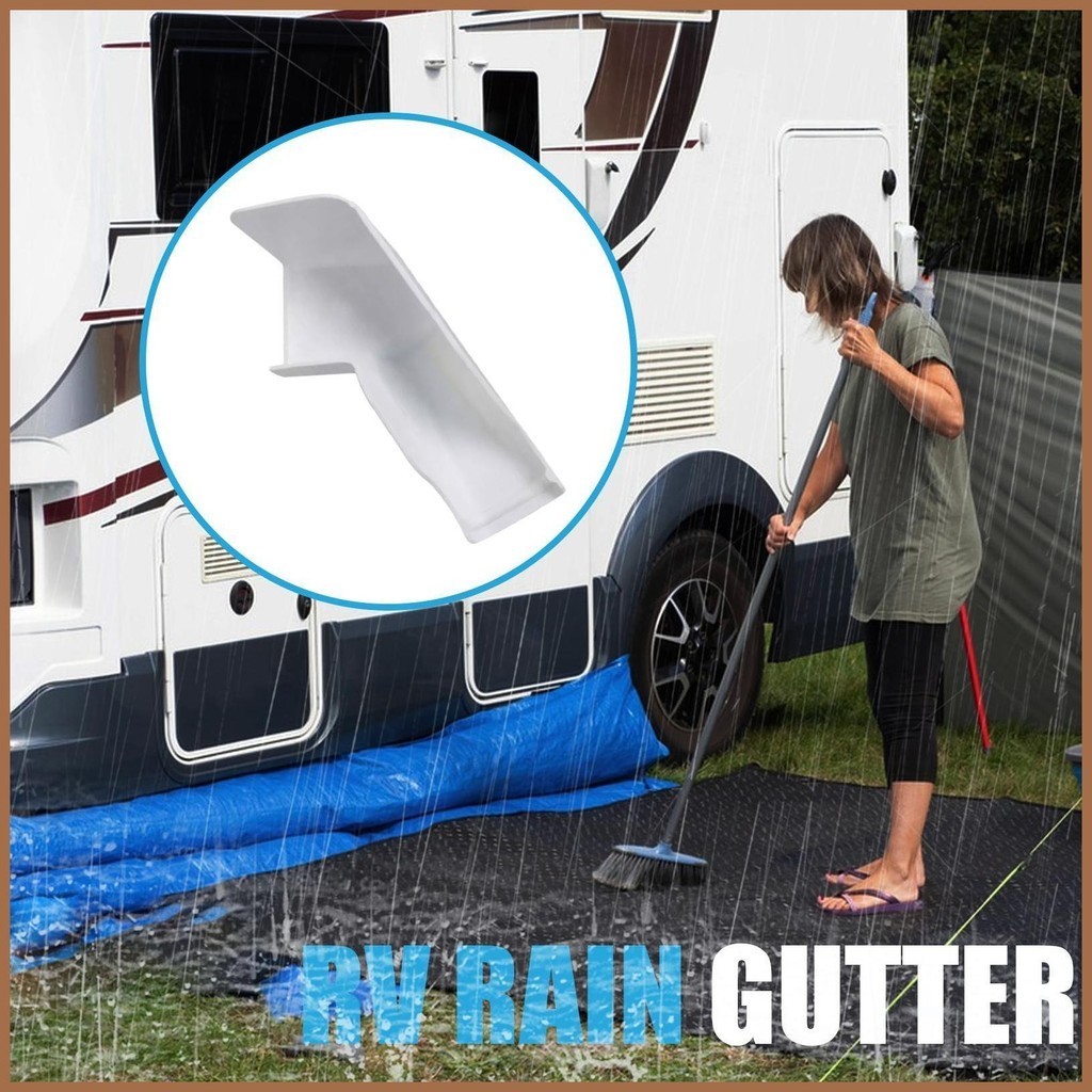 Roof Rail Gutter Drain Long Version Extended Rv Rain Gutter Spouts for