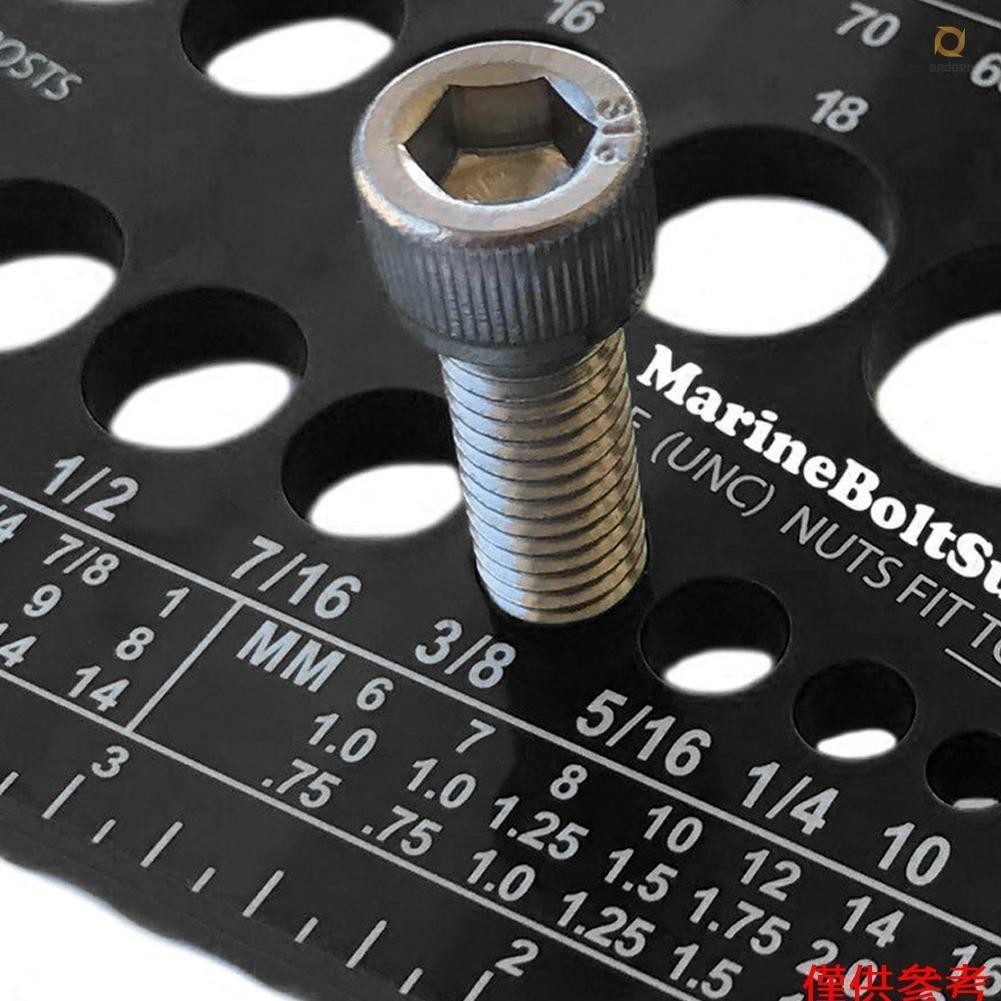 Lowe's Thread Checker Fastener Screw Bolt Nut Thread Measure Gauge Size Checker Standard & Metric For Sale Online | UK Thread Gauge Tool