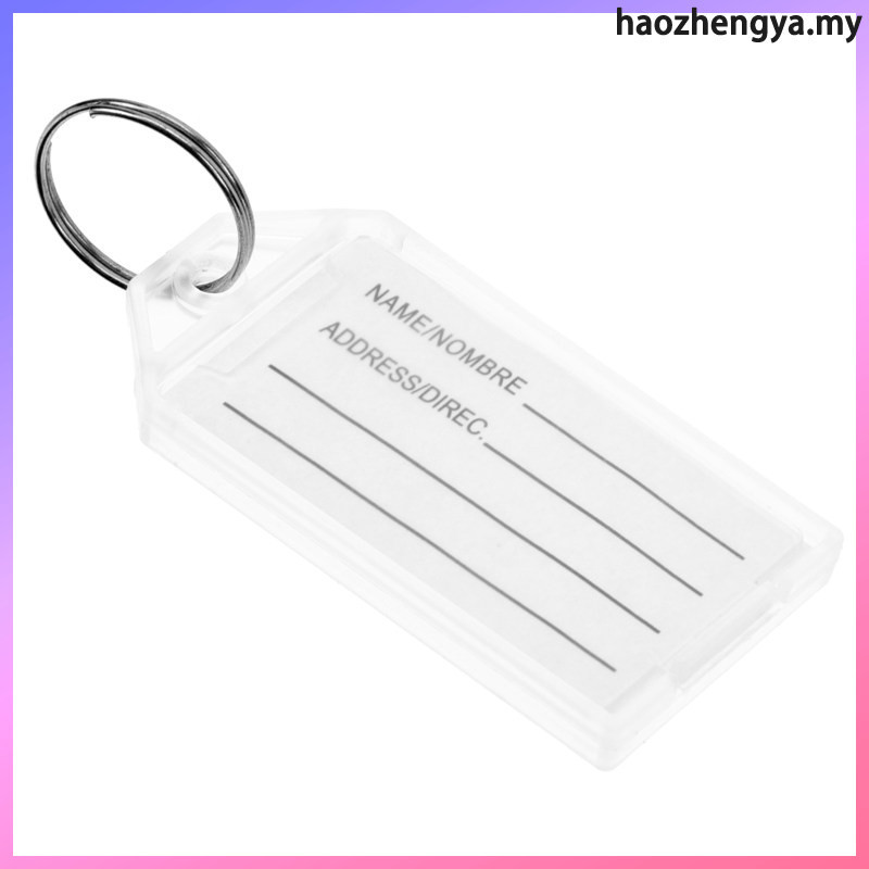 30 Pcs Classification Name Tags Colored Labels Car Category Key Number ...