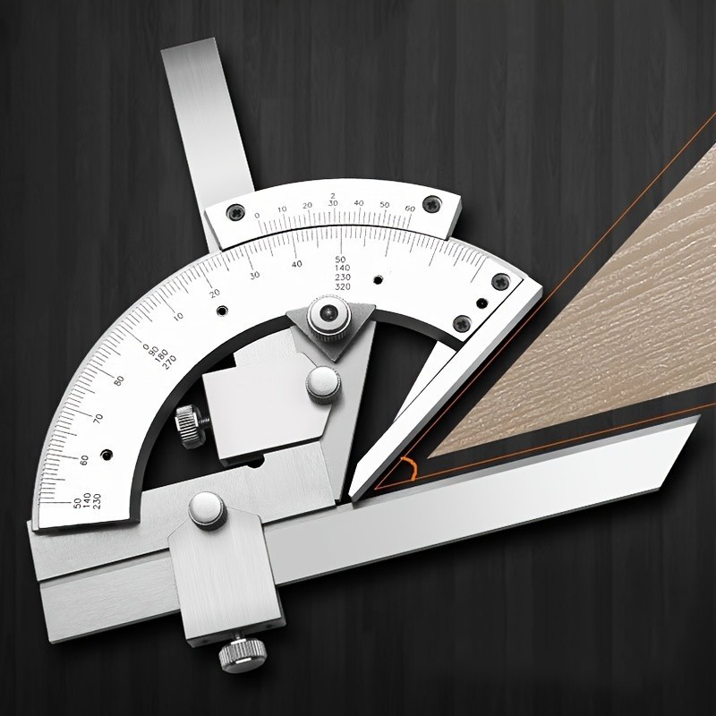 1Pc High Precision Universal Angle Ruler 320 Degrees Multifunctional ...