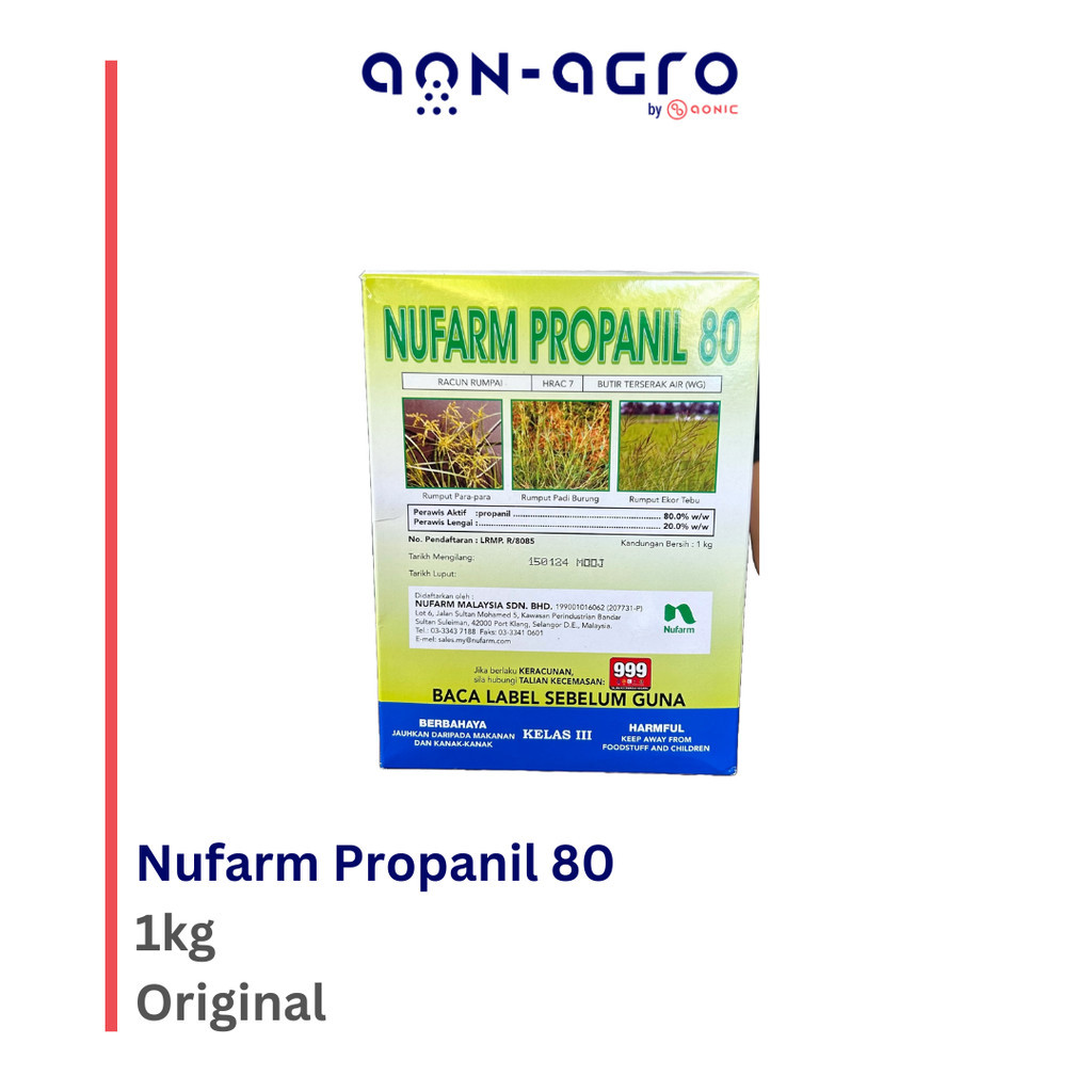 Propanil 80 (1kg) Racun Rumpai Sentuh Herbicide | Shopee Malaysia