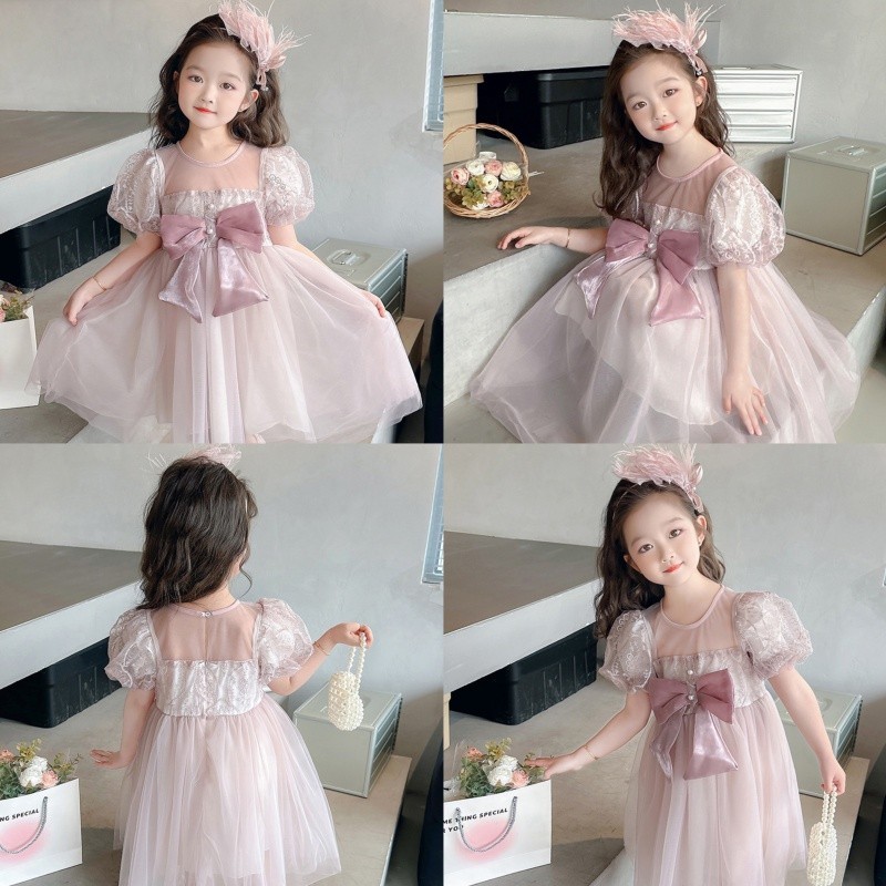 Girls Skirt Embroidered Two Versions Sweet Princess Dress Dress