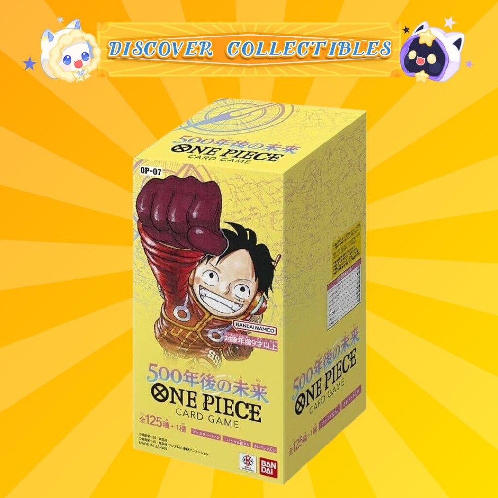 OP07 500 Years into the Future [Japan Version] (One Piece TCG Booster Box)  (Kotak Penggalak) | Shopee Malaysia