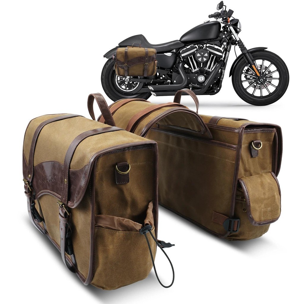 Universal Black Durable Motorcycle Motorbike PU Le... - Grandado