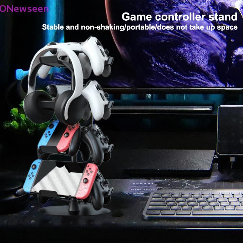 ONew 3-Tier Game Controller Stand, Holds 12 Controllers, Black ...