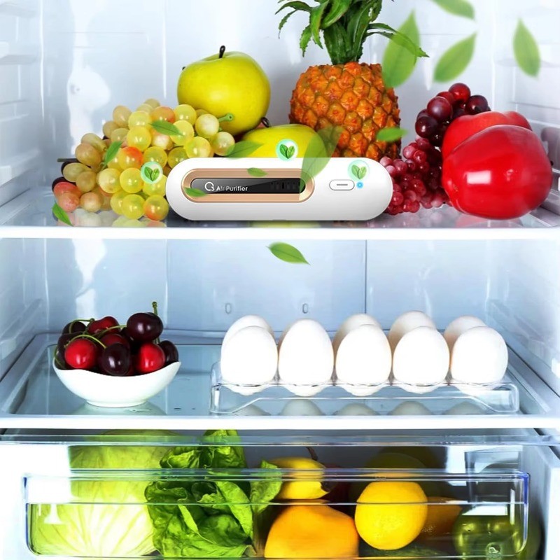 Picture of Fridge Air Purifier Portable Mini USB Fridge Deodorizer Air Purifier ...