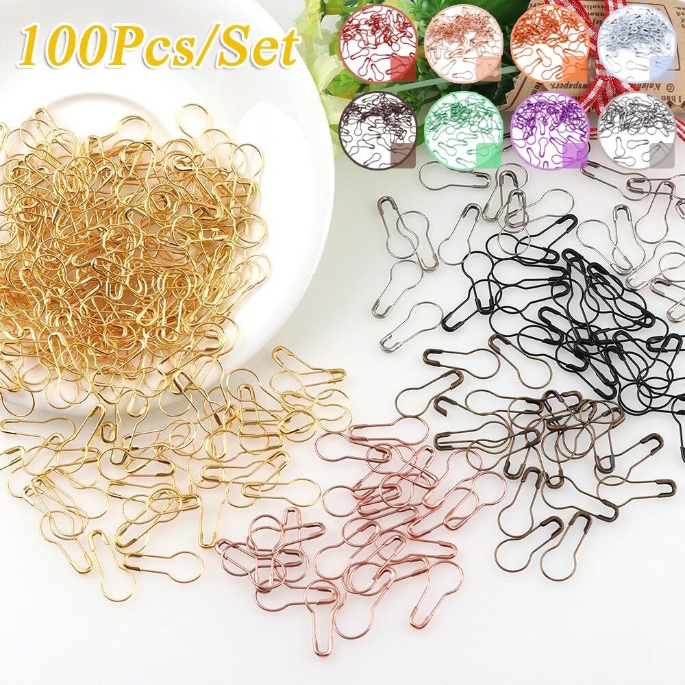 100Pcs Set Colorful Metal Magic Pins for DIY Clothing Accessories ...