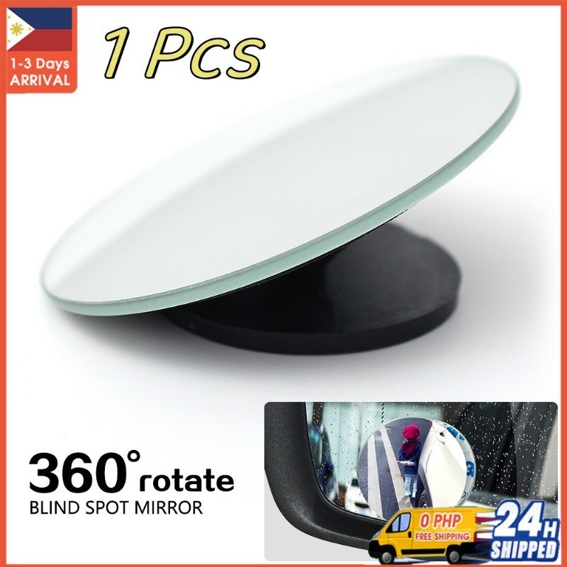 MG 360 Degree HD Blind Spot Mirror Car Rearview Convex Mirror Reverse ...