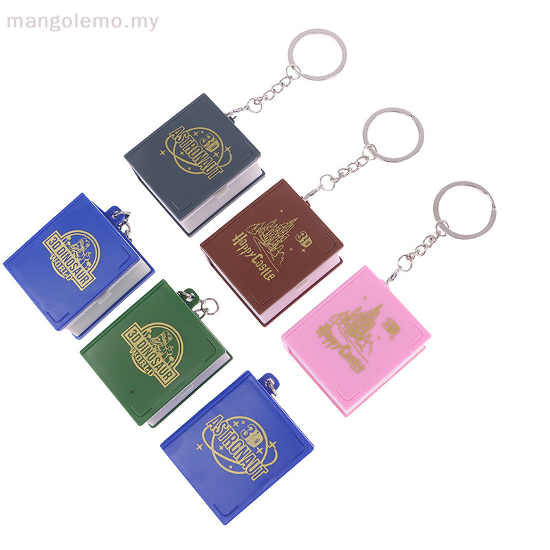 Mango 3d Magic Castle Mystery World Foldable Book Keychain Pop Up
