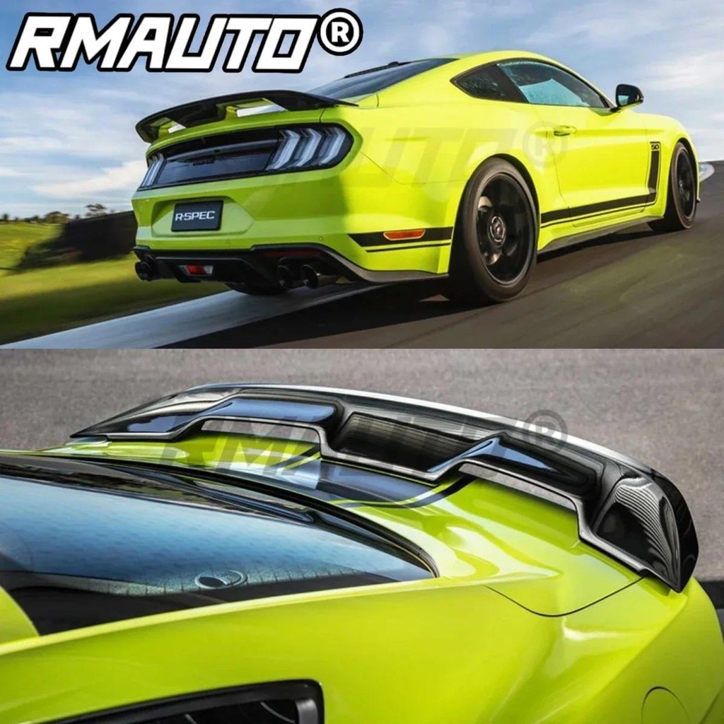 Stand Up Trunk Spoiler Wing For 2015-2023 Ford Mustang GT500 Style