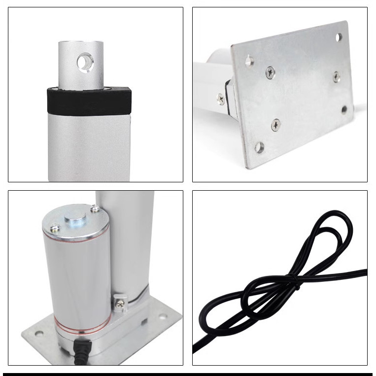 12V DC Linear Actuator Motor Bracket Holder H-Type Bracket Portable ...