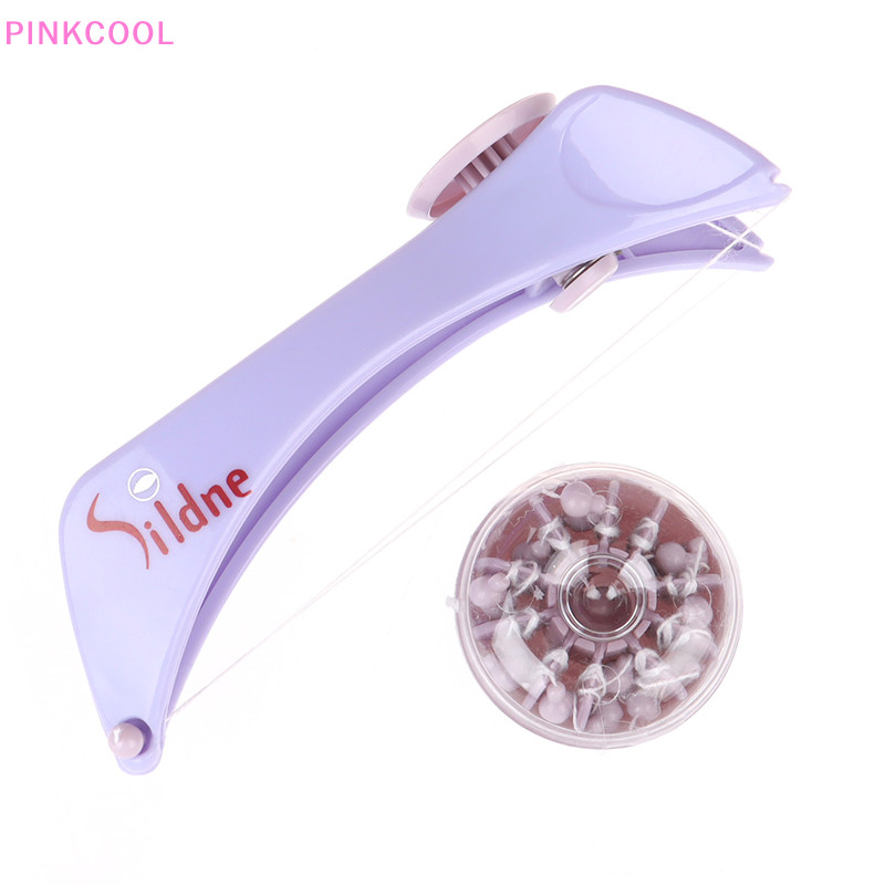 PINKCOOL Facial Hair Remover Hair Spring Threading Epilator lip ...