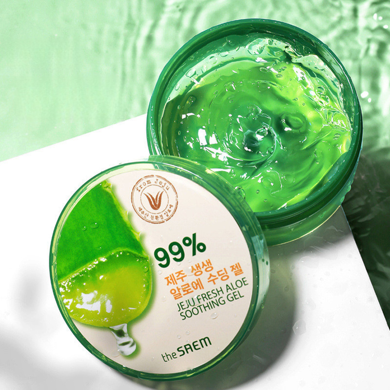 THE SAEM Aloe Vera Gel Jeju Island Fresh Aloe Vera Gel  Moisturizes And Repairs Skin | Shopee Malaysia