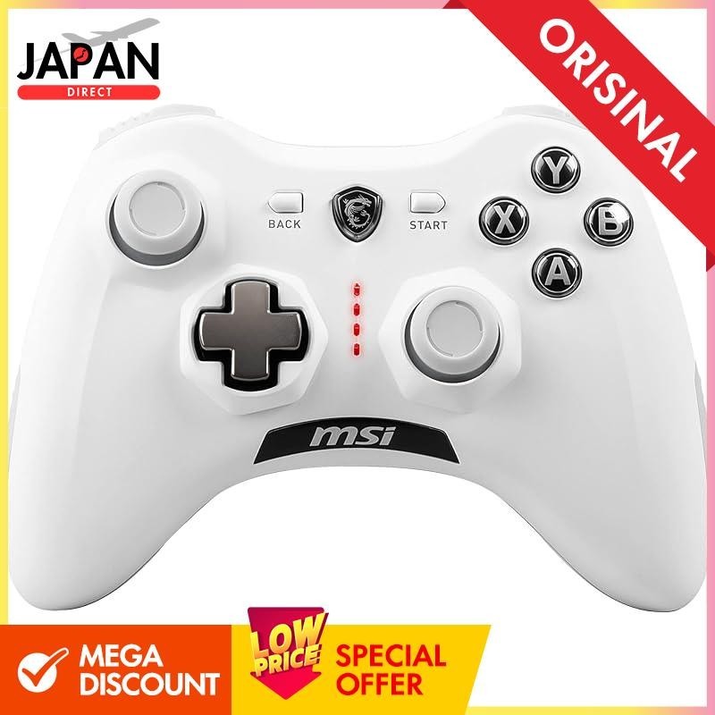 MSI Gamepad Controller FORCE GC30 V2 WHITE wired/wireless detachable ...