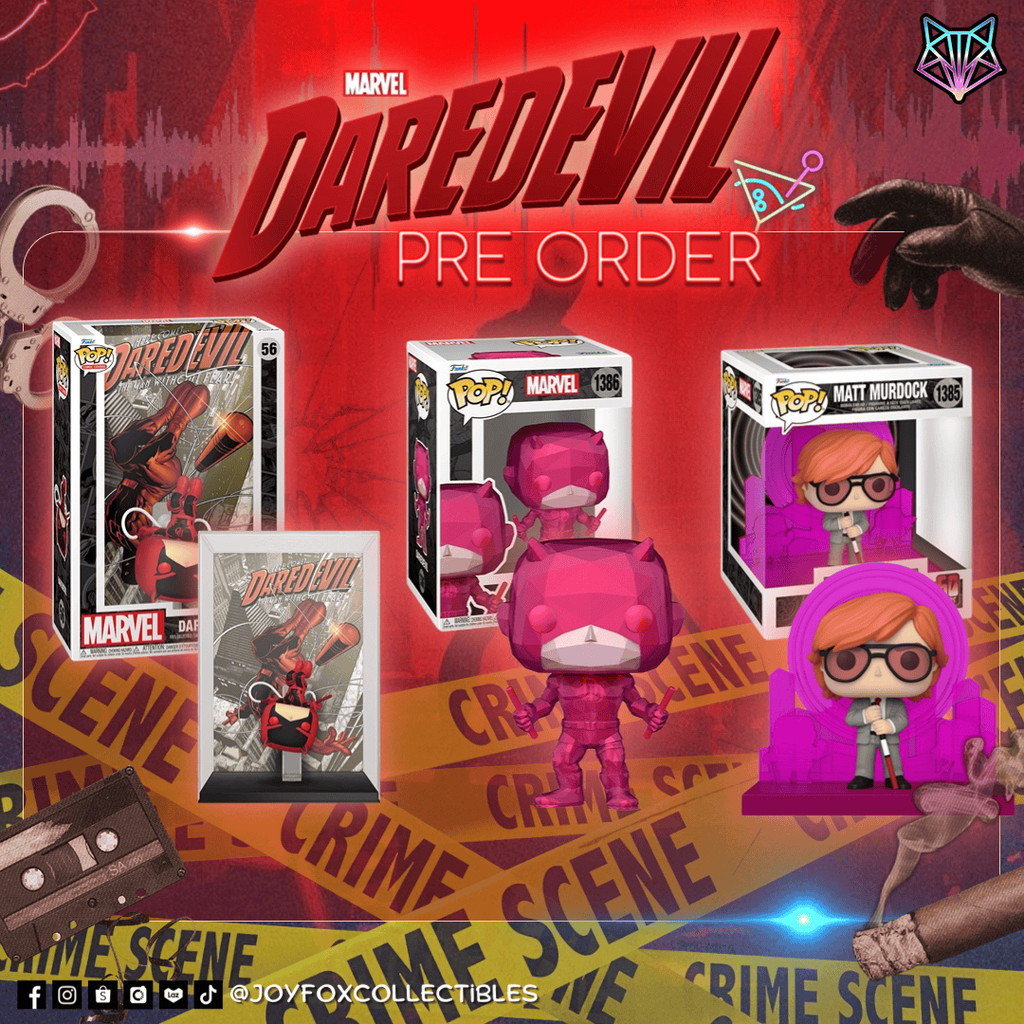 🦊[ Pre Order ]🦊 Funko Pop ! Marvel : Daredevil / Daredevil Comic Cover ...