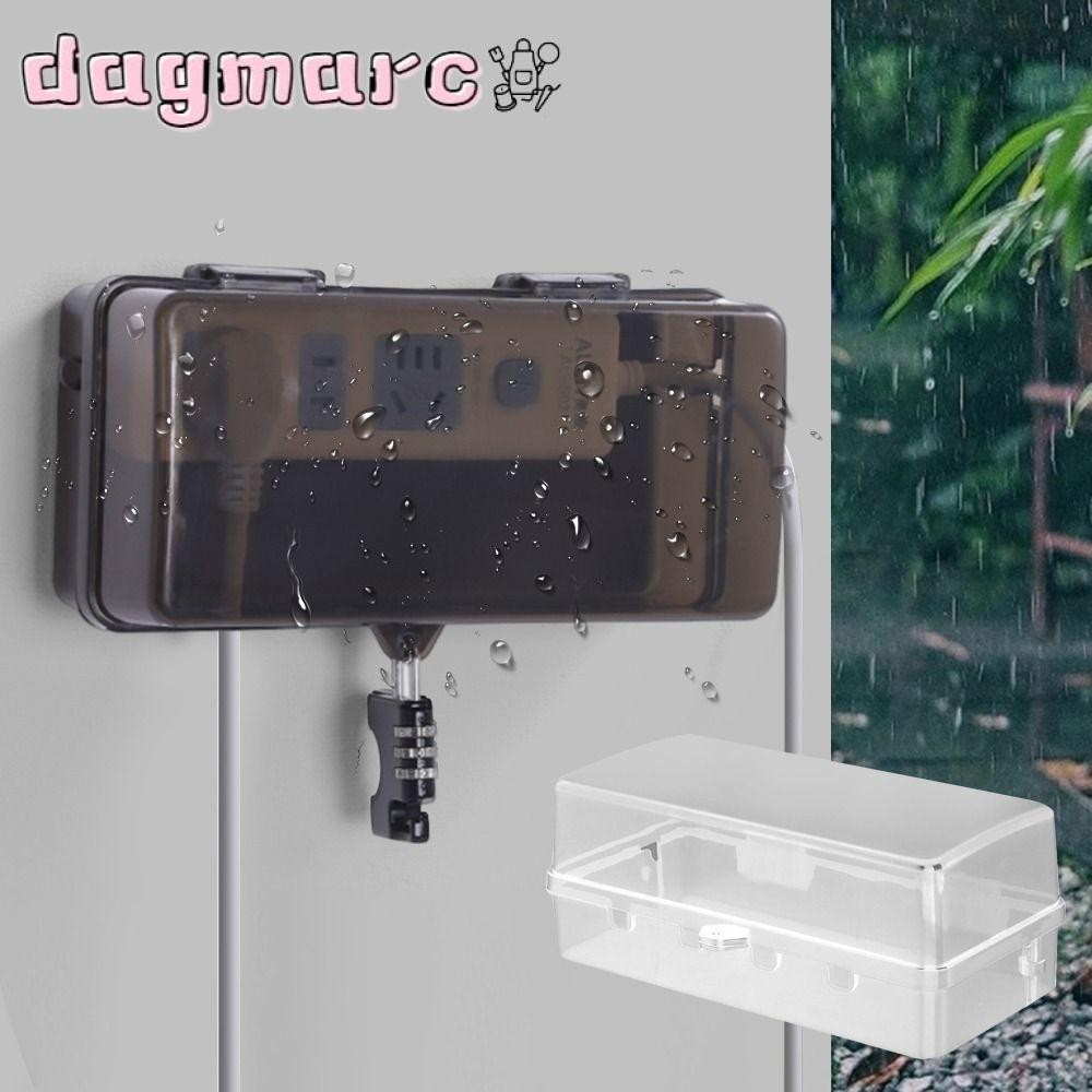 DAGMARC Plug Box, Anti-theft Weatherproof Extension Lead Cover, Durable ...